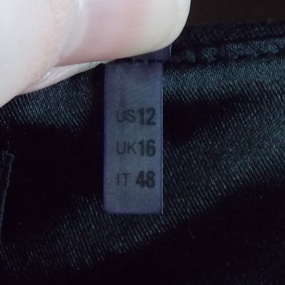 Black and Blue Tahari Dress - Picture 7 of 8